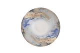 GBSATN24KY4101615 Weiß-Blau-Gold 100 % PORZELLAN