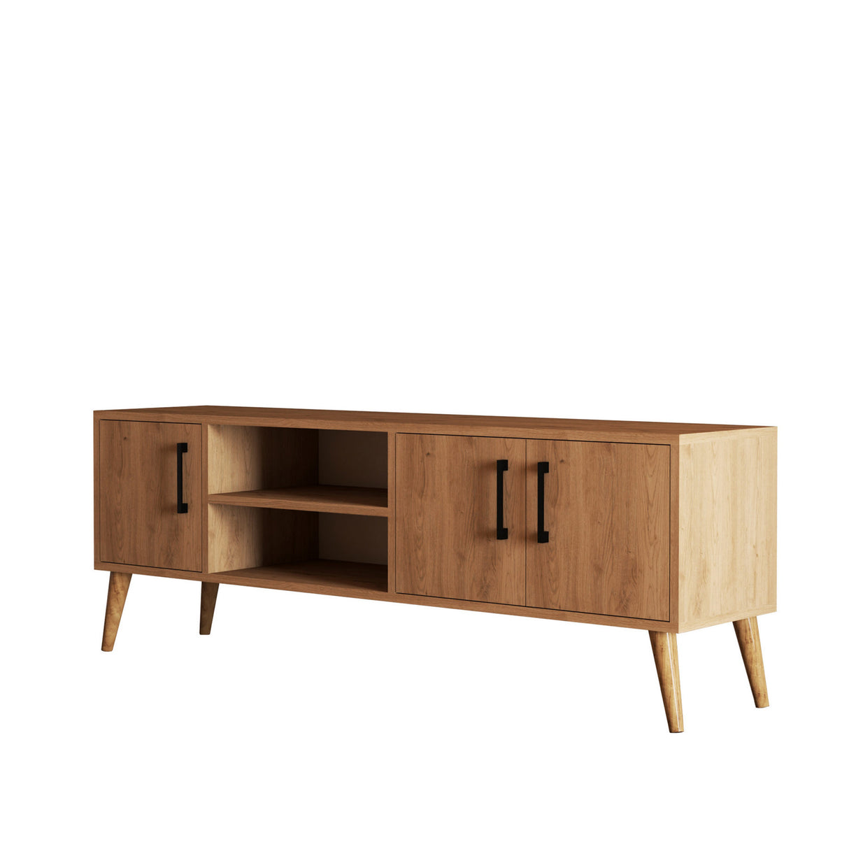 TV -Möbel Exxen Oak Melamin 150x52x34 cm