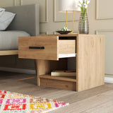 Nachttisch Grande Oak Melamin 52x46.8x45 cm