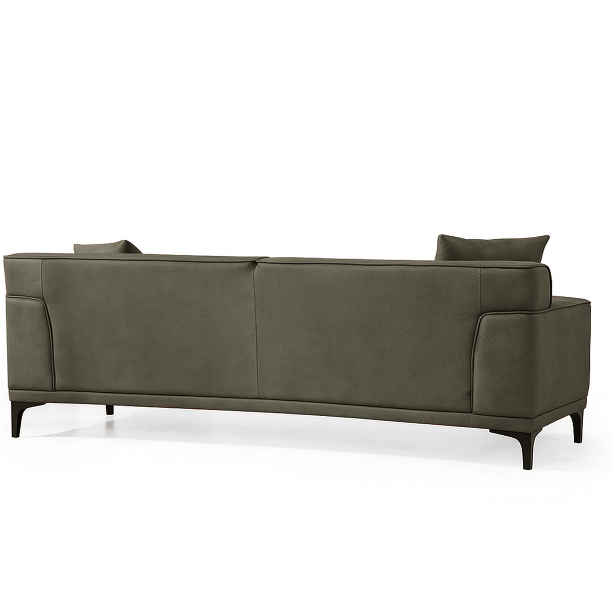 3-Sitzer Sofa Davidson Grün Mikrofaser Stoff 