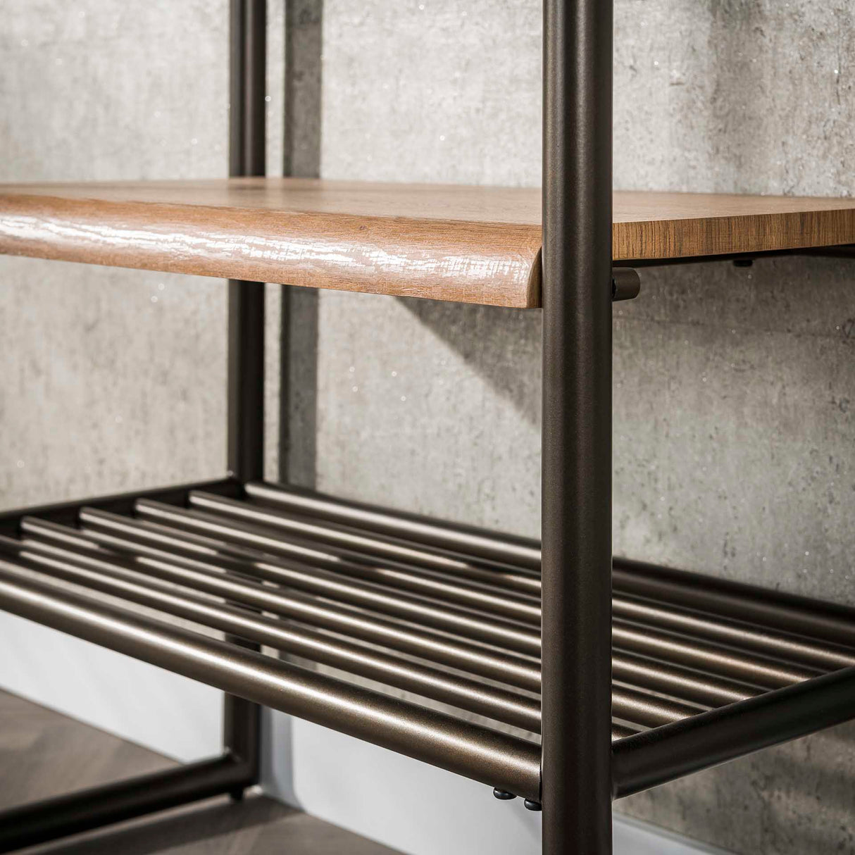 Hallo Garderobenschrank 70 cm Drift Braun 