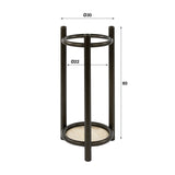 Orion Paraplubak Rund Drift braun Ø30 H60 