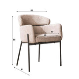 Esszimmerstühle Lola Bouclé