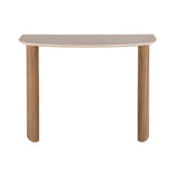 Monza Kurve Kapitell Keramik Travertin 100 cm 