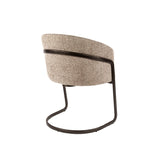 Satz von 2 Esszimmerstühlen Zandello Hoven Sand 