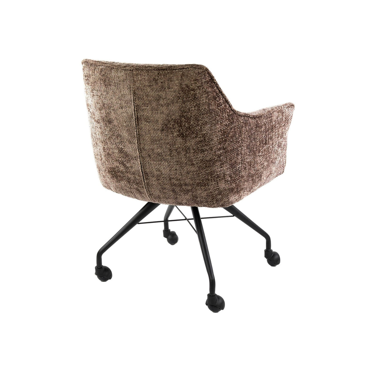 Satz von 2 Esszimmerstühlen Hoven Rich Champagne gepolstert 