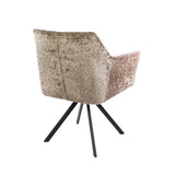 Draaibare Eetkamerstoel Lino Bouclé Zand