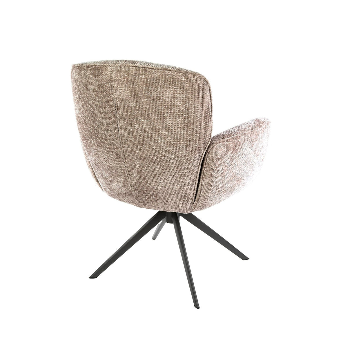 Satz aus 2 Esszimmerstühlen Savona drehbar Hoven Rich Sand 