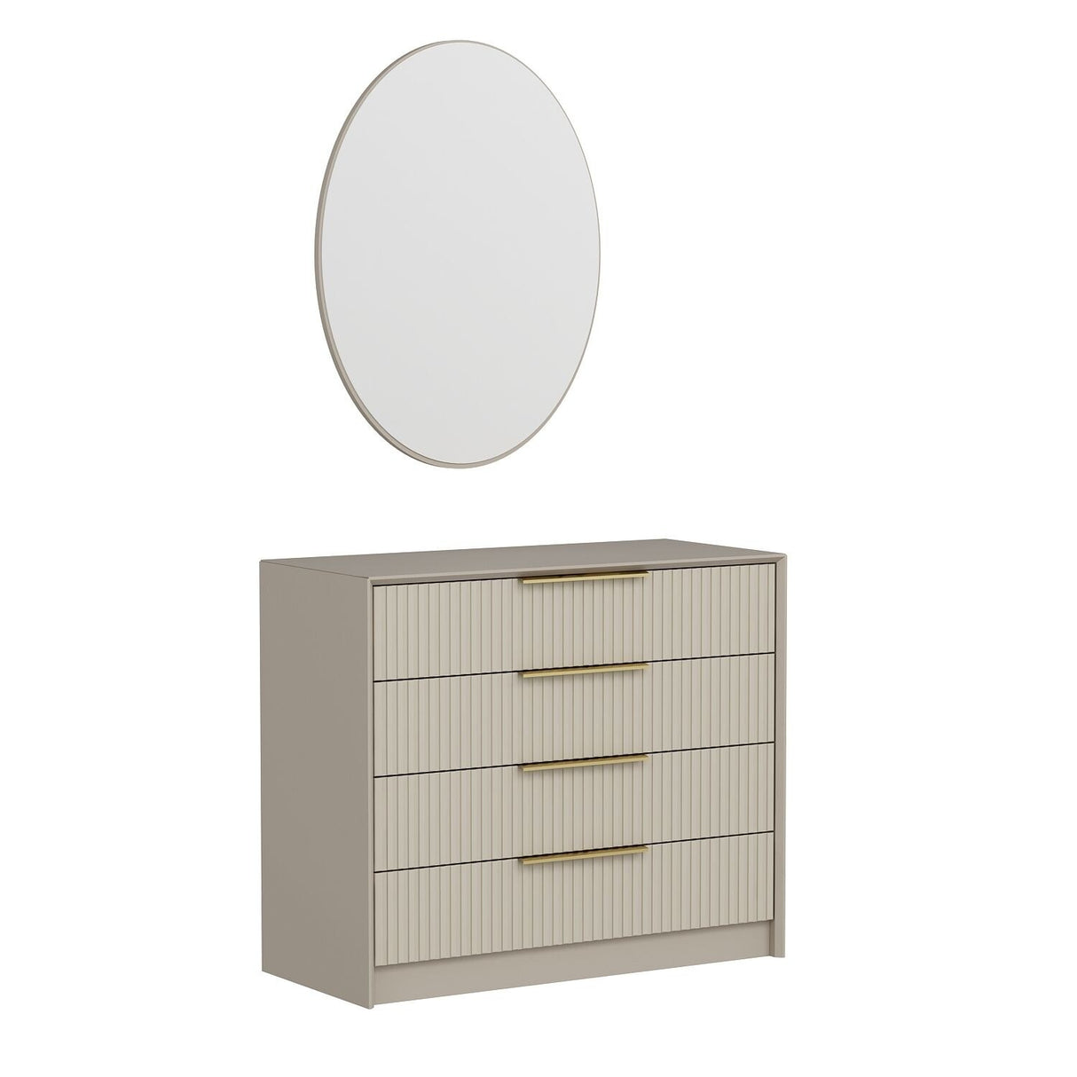 Brust aus Schubladen nackte Luxusstein Melamin 100x85x45 cm