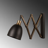 Wandlamp Zwart Metaal Echelon