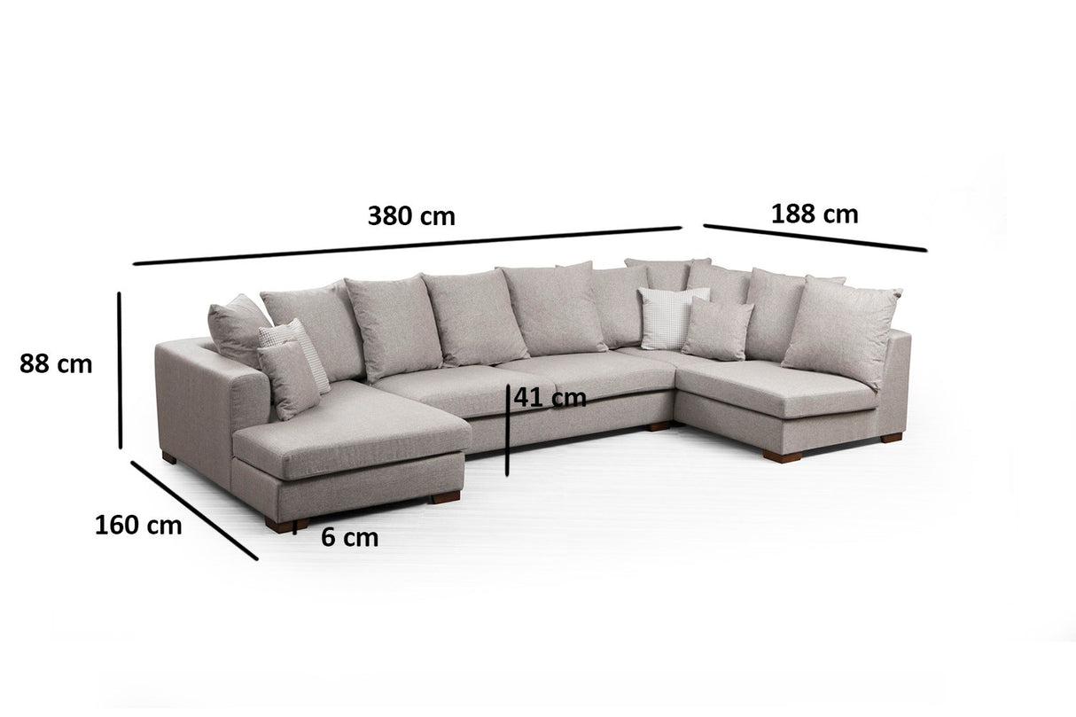 Ecksofa Colorado Beige