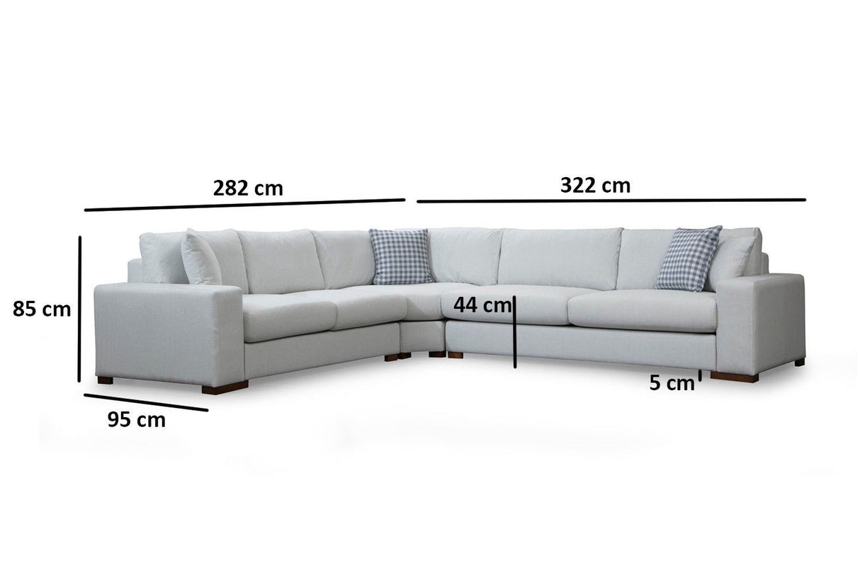 Ecksofa Loop Beige