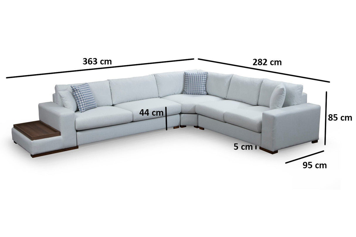 Ecksofa Loop Beige