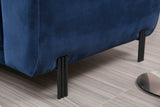 Ecksofa mit Schlaffunktion Linkes Bild Marineblau