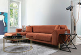 Ecksofa mit Schlaffunktion Linkes Bild Cinnamon