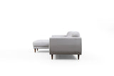 Ecksofa mit Schlaffunktion Linkes Bild Beige