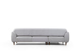 Ecksofa mit Schlaffunktion Linkes Bild Beige