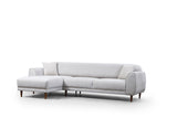 Ecksofa mit Schlaffunktion Linkes Bild Beige