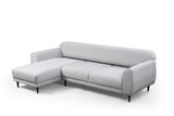 Ecksofa mit Schlaffunktion Linkes Bild Beige