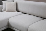 Ecksofa mit Schlaffunktion Linkes Bild Beige