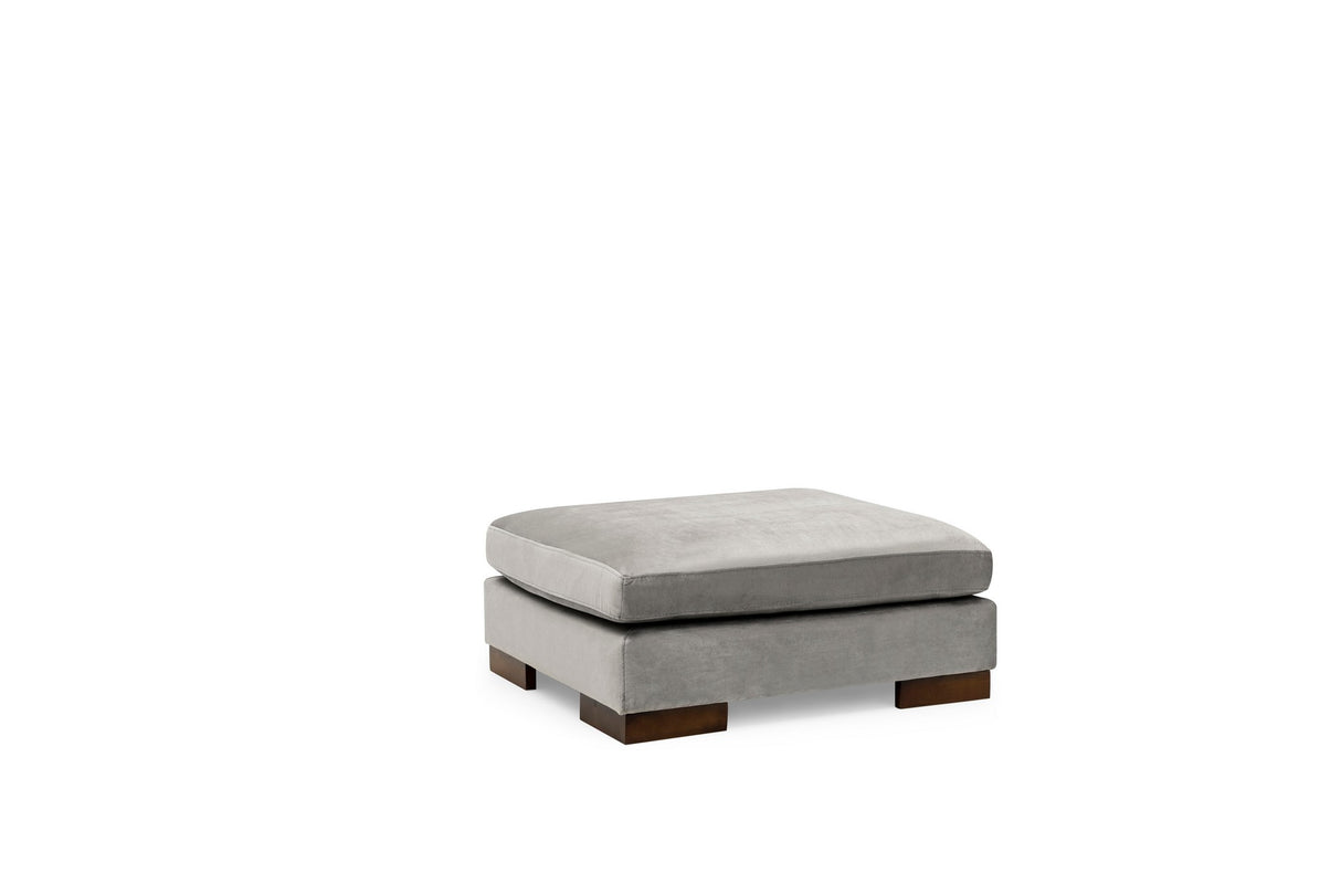 Rechtes Ecksofa Tulip Light Grey