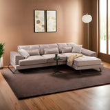 Ecksofa rechts Frido Beige