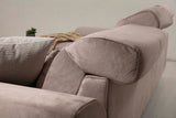 Ecksofa links Frido Beige