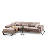 Ecksofa links Frido Beige