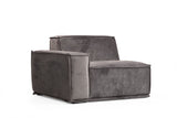 3-Sitzer-Sofa Lego Grau