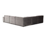 Ecksofa Lego Grau