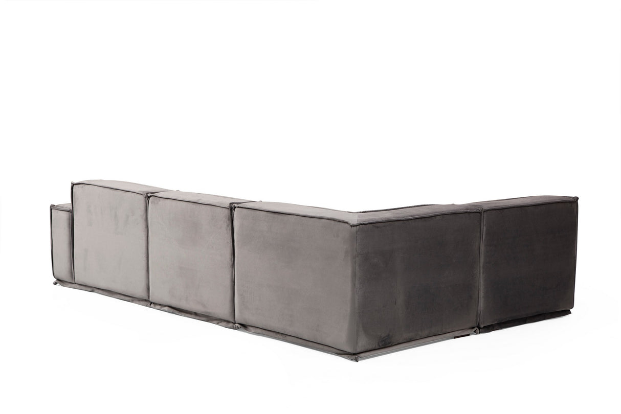 Ecksofa Lego Grau