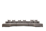 Ecksofa Gondol XL Grau