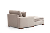 Ecksofa Lena Sandbeige