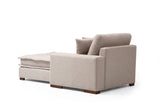 Ecksofa Lena Sandbeige