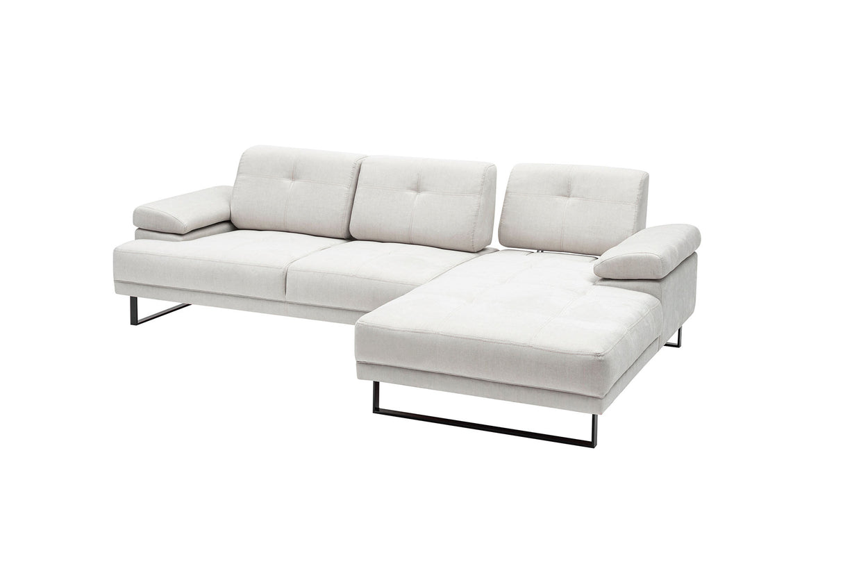 Rechtes Ecksofa Mustang Beige