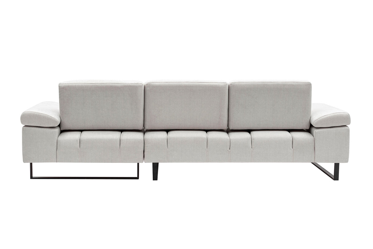 Rechtes Ecksofa Mustang Beige