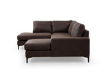 Ecksofa Porto Brown