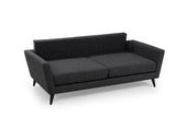 3-Sitzer-Sofa Mayorka Dunkelgrau