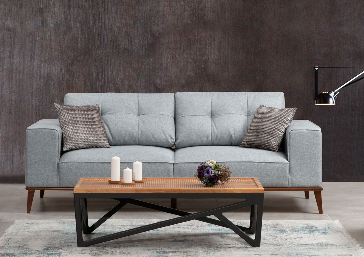 3-Sitzer-Schlafsofa Montana Grey