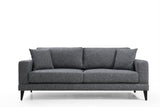 3-Sitzer-Schlafsofa Nordic Dark Grey