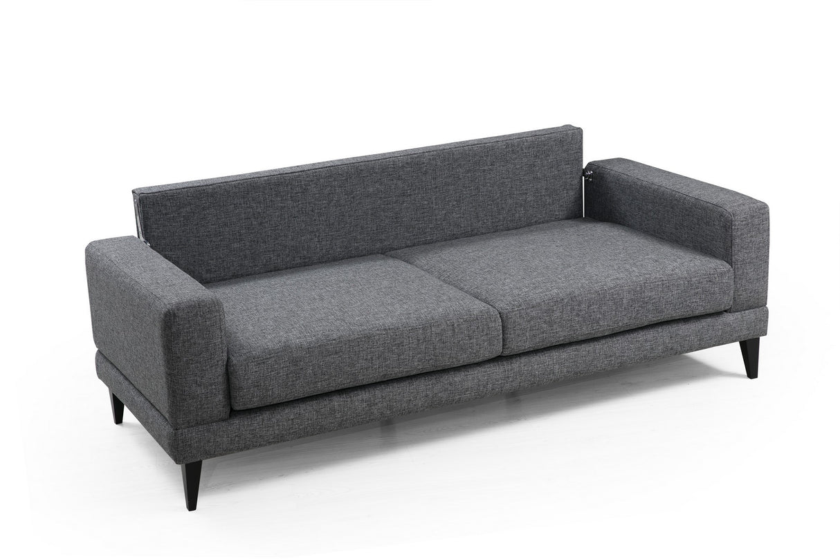 3-Sitzer-Schlafsofa Nordic Dark Grey