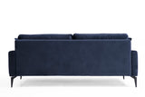 3-Sitzer-Sofa Papira Marineblau