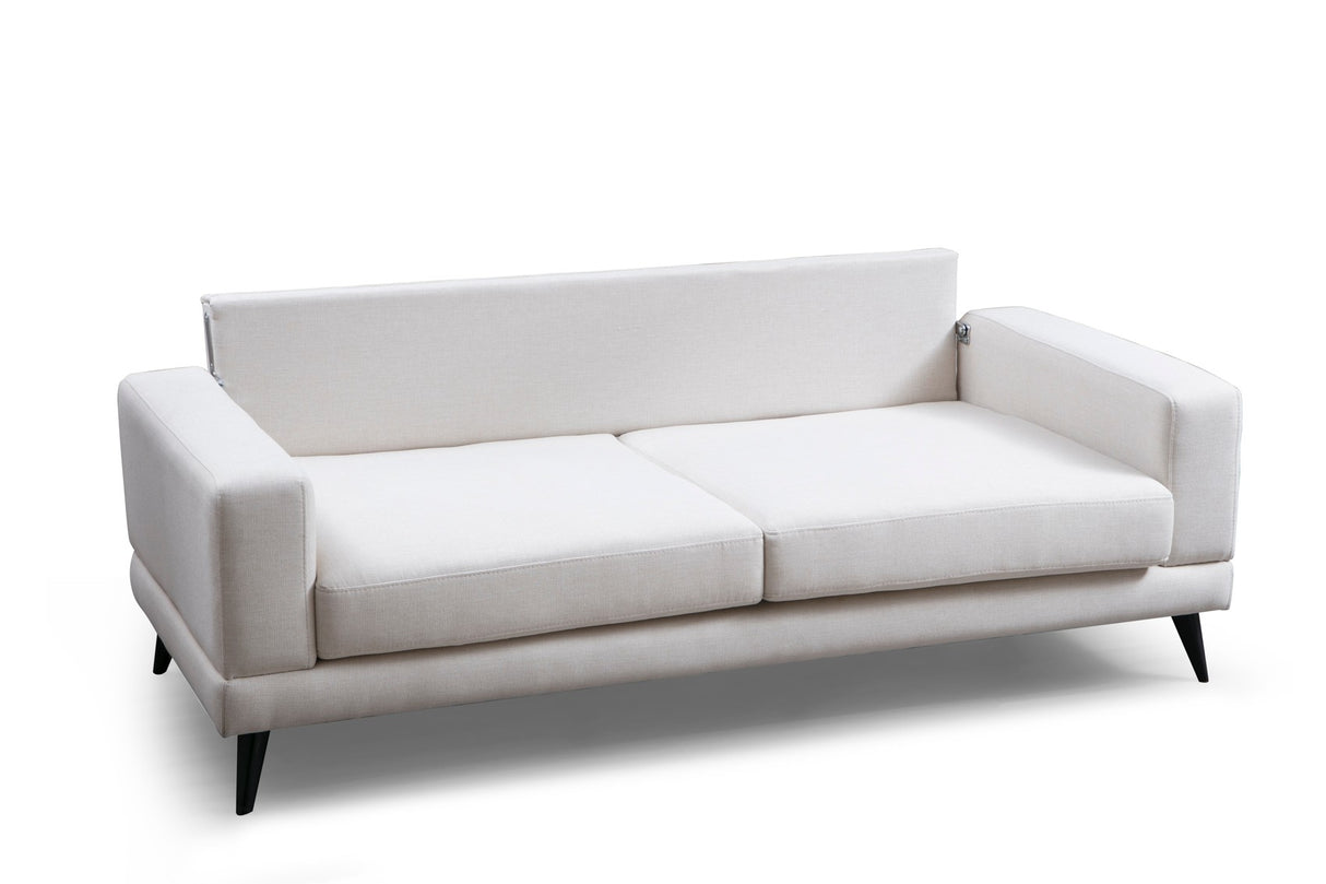 3-Sitzer-Schlafsofa Nordic Beige