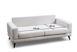 3-Sitzer-Schlafsofa Nordic Beige