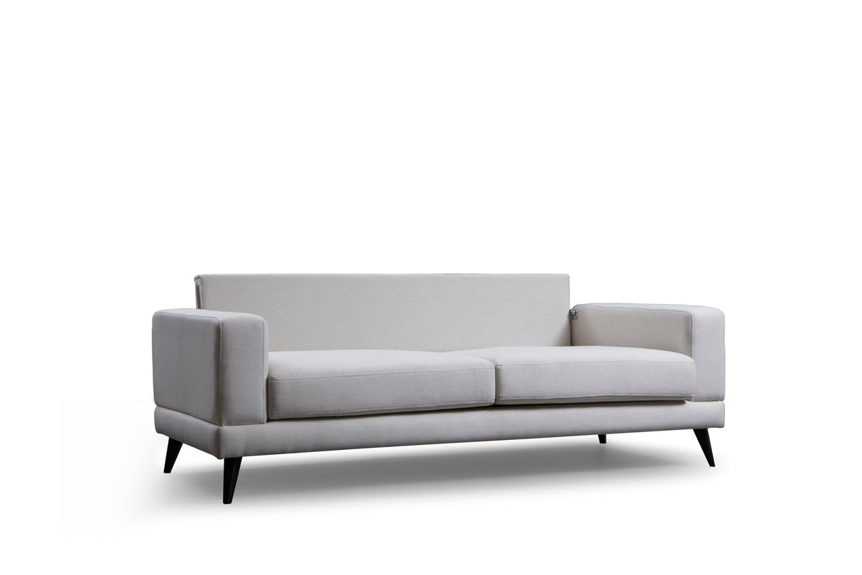 3-Sitzer-Schlafsofa Nordic Beige