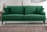 3-Sitzer-Sofa Papira Grün