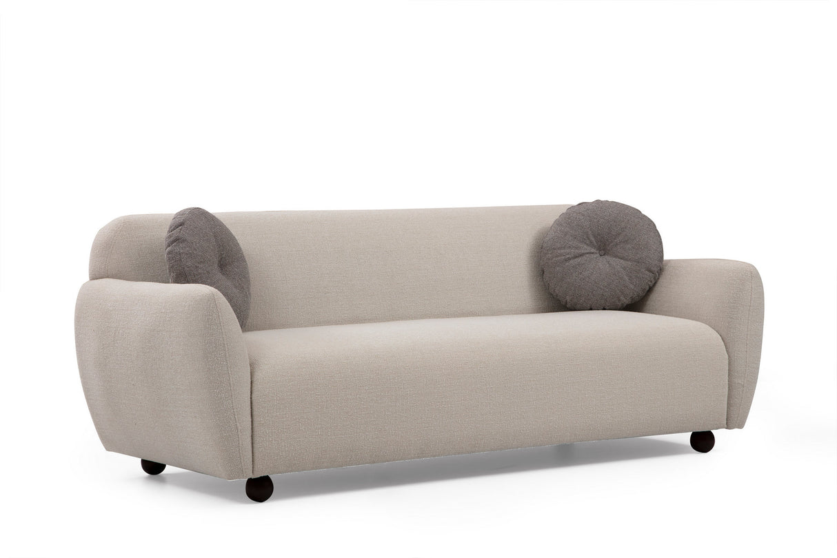 3-Sitzer-Sofa Eddy Cream