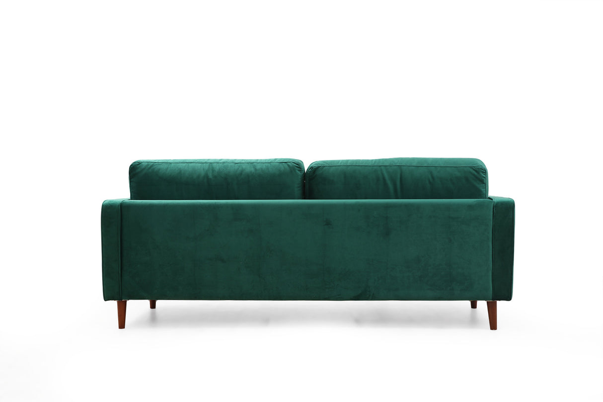 3-Sitzer-Sofa Rome Green