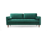 3-Sitzer-Sofa Rome Green