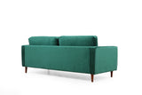 3-Sitzer-Sofa Rome Green